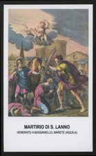 santino-holy card"S.LANNO M.-BARETE