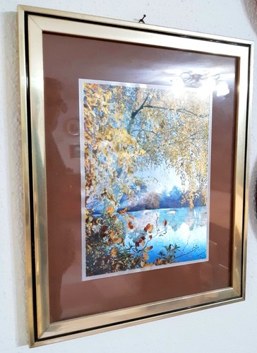 Quadro con paesaggio naturale - con,