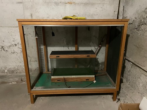 Rettilario legno vetro - vetro,