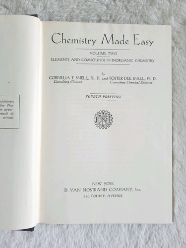 Vtg snell chemistry made - vtg,