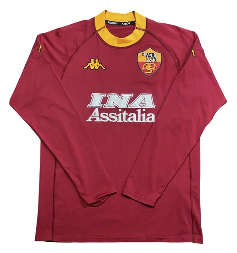 Maglia calcio roma 2000 - as,