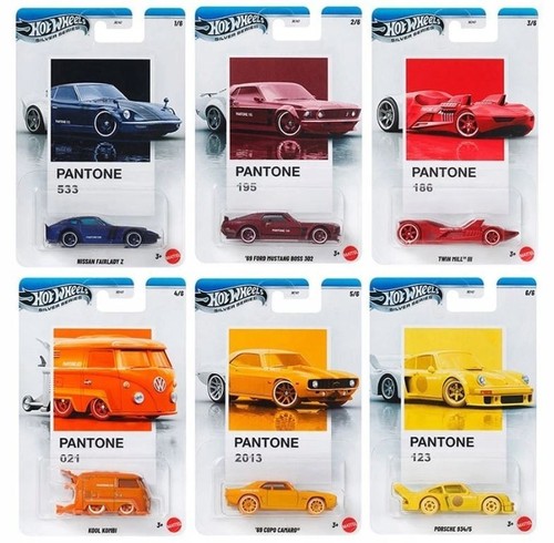 Hot wheels premium pantone - hot,