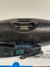 Cobra Madrid Dock Station Ipod Radio FM 2 Sveglie MP3 Aux - Colore Nero