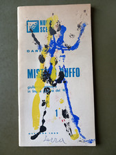 Dario Fo - Mistero buffo - Nuova Scena, 1969 - DISEGNO ORIGINALE? AUTOGRAFO?