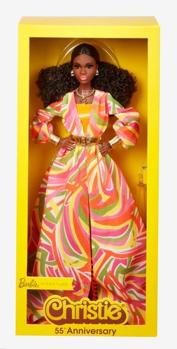 Barbie christie 1968 55th - barbie,