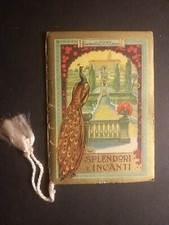 Calendarietto da barbiere (1929). Splendori e Incanti d'Italia. I Giardini.