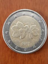 moneta da 2 euro molto rara finlandia anno 2001.Buone condizioni 