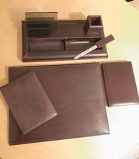 SET 4 PEZZI PER SCRIVANIA VERO