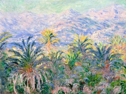 Quadro claude monet palme - quadro,
