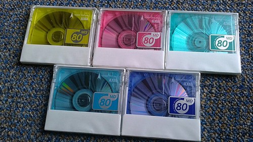 Minidisc axia colors mix - minidisc,