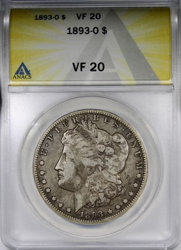1893 morgan dollar - dollar, anacs