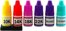 Kit prueba acido para - , oro