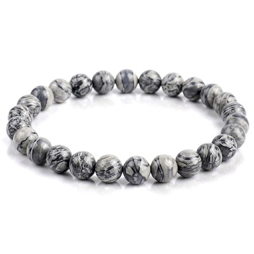 Bracciale elastico pietre - , vere