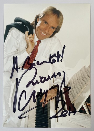 Richard clayderman signed - richard,