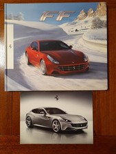 FERRARI FF 2011 Cartolina + libro/catalogo FERRARI FOUR auto sportiva