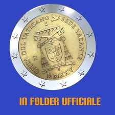 PREVENDITA  VATICANO 2025 / 2 EURO SEDE VACANTE IN FOLDER ORIGINALE