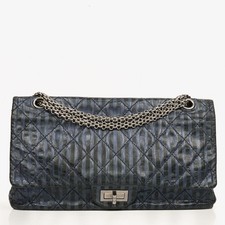 Chanel Blu Metallizzato Righe