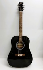 CHITARRA ACUSTICA SX MOD. MD160/BK NERO LUCIDO SERIE 33702937 A 6 CORDE DESTROSO