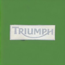 Adesivo nero sticker triumph - adesivo,