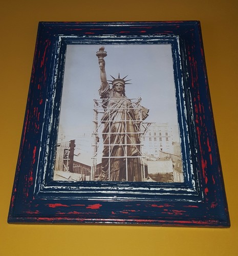 Statua vintage della liberty - statua,