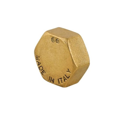 Tappo femmina ottone - femmina,