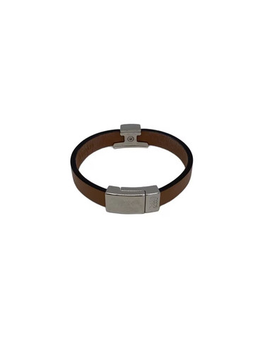 Tod bracciale pelle - brw, uomo
