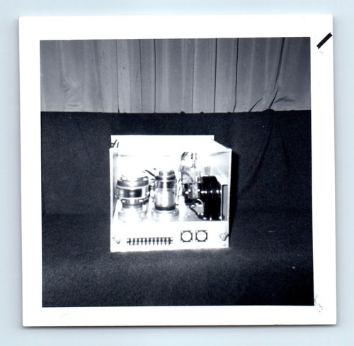 Vecchia foto quadrata vintage