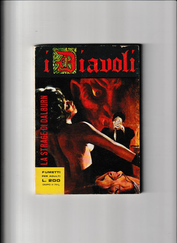 Fumetto horror diavoli - horror, i