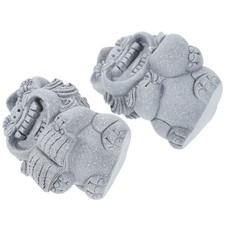  2 pezzi mini scultura di