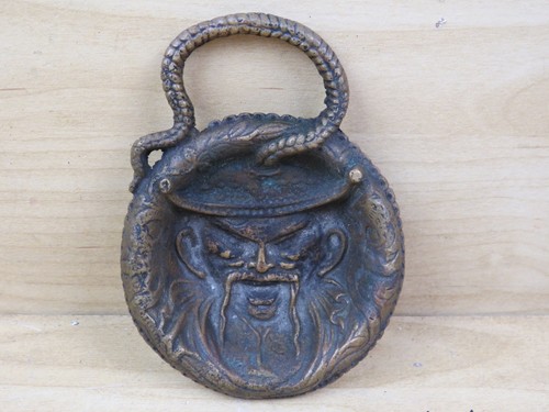 Posacenere bronzo serpente - bronzo,