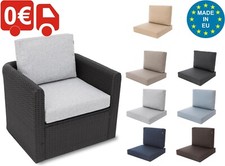 Cuscino per poltrona in rattan