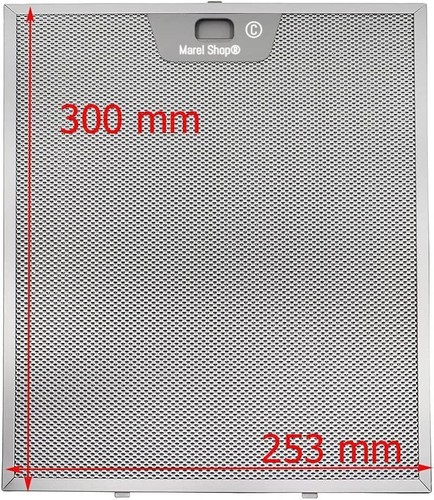 Filtro alluminio antigrasso - in,