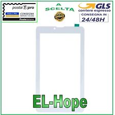 VETRO PER TOUCH SCREEN MAJESTIC TAB 747 GLASS ORIGINALE BIANCO