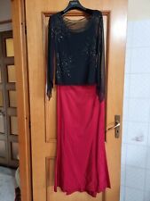 Gonna lunga Rossa e top nero