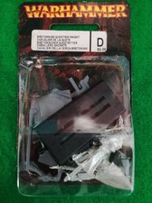 Warhammer Fantasy Bretonnia Questing Knigh n4 " Cook " rare oop Sealed