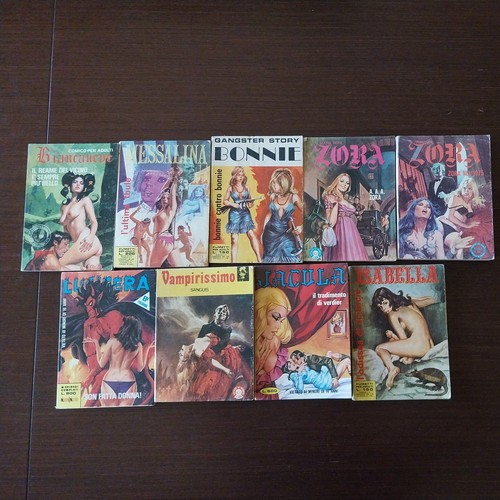 Lotto edifumetti erotici - lotto,