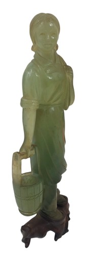 Statua scultura donna con - donna,