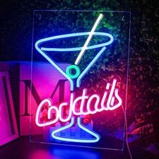 Insegna Led Cocktail Neon