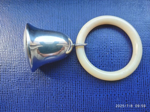 Antico sonaglio neonato bebè - antico,