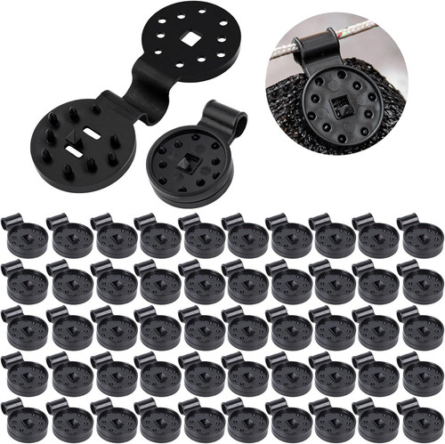 100 pezzi clip - 100, plastica