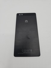 HUAWEI P8 Lite ale-l21 BACK COVER COPERCHIO BATTERIA POSTERIORE NERO ORIGINALE