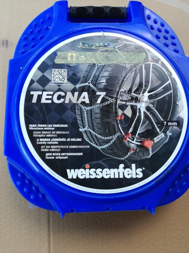 Catene neve 7mm tecna m37 - catene,