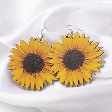  Orecchini A Fiore Girasole