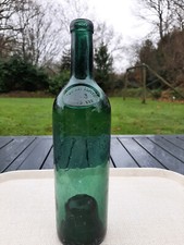 bouteille vin verre soufflé