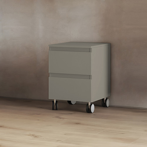 Carrello con ruote - , in