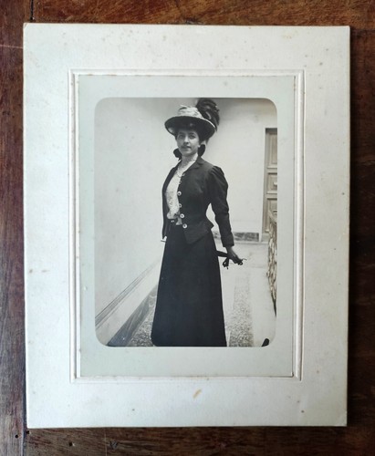 Foto antica 1908 vintage - foto, su