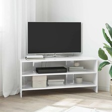 MobileTVAngolare Legno multistrato Supporto moderno Console media per vidaXL