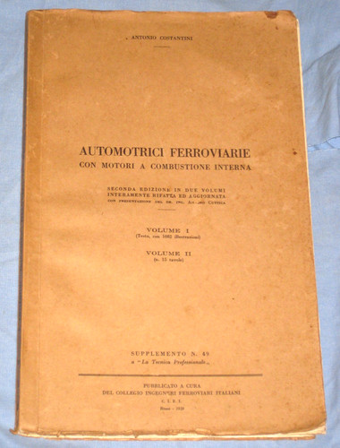Automotrici ferroviarie con - ferroviarie,