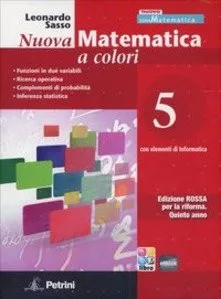Nuova matematica colori - matematica, rossa
