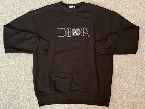 Felpa girocollo dior stone - felpa,